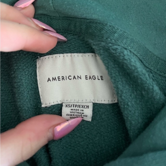 American Eagle Fleece Hoodie - Picture 5 of 5